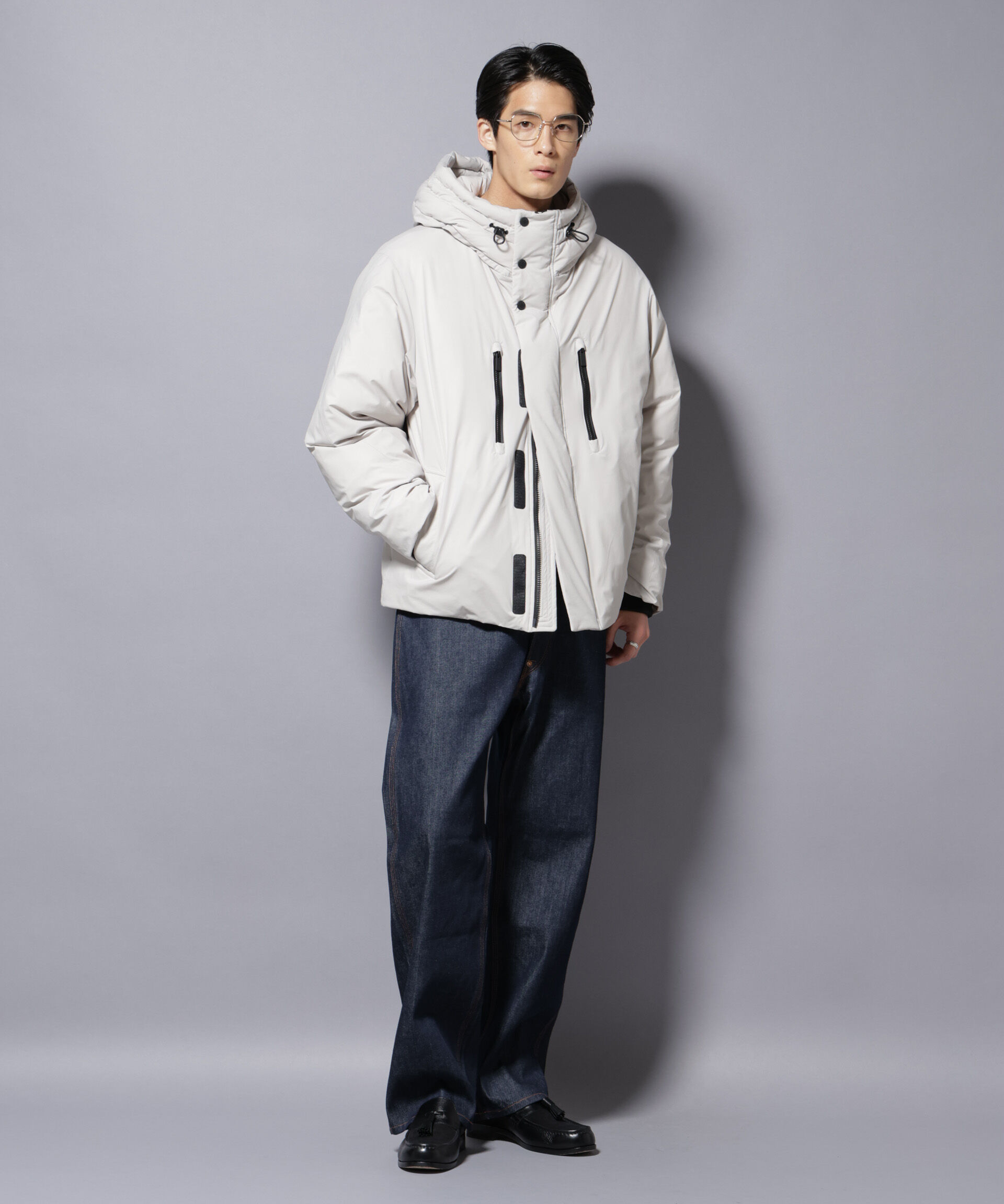 nano･universe「「西川ダウン(R)」SOLOTEXショートダウン」|ダウン|