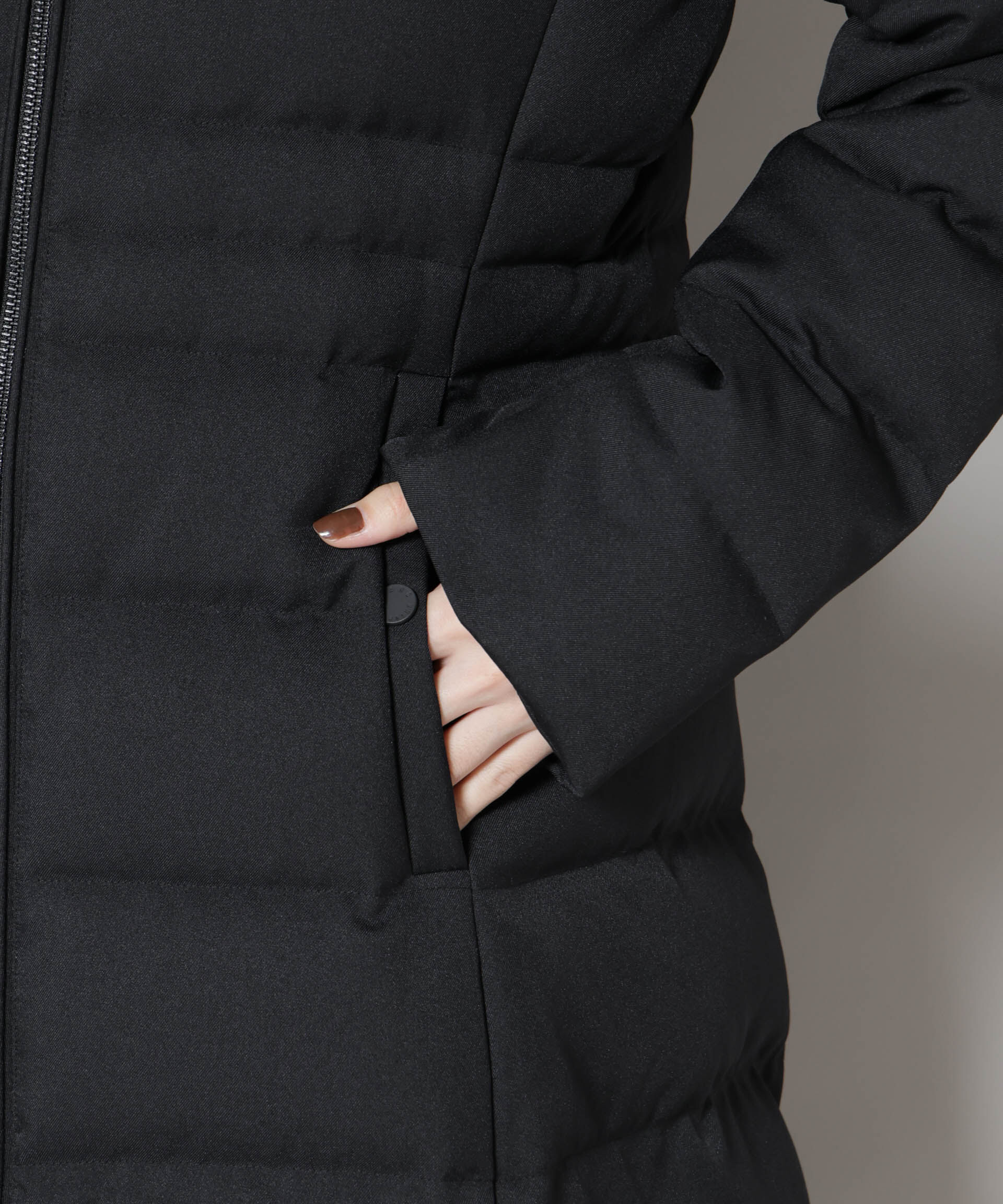 nano･universe「「西川ダウン(R)」サージロングダウン」|ダウン|