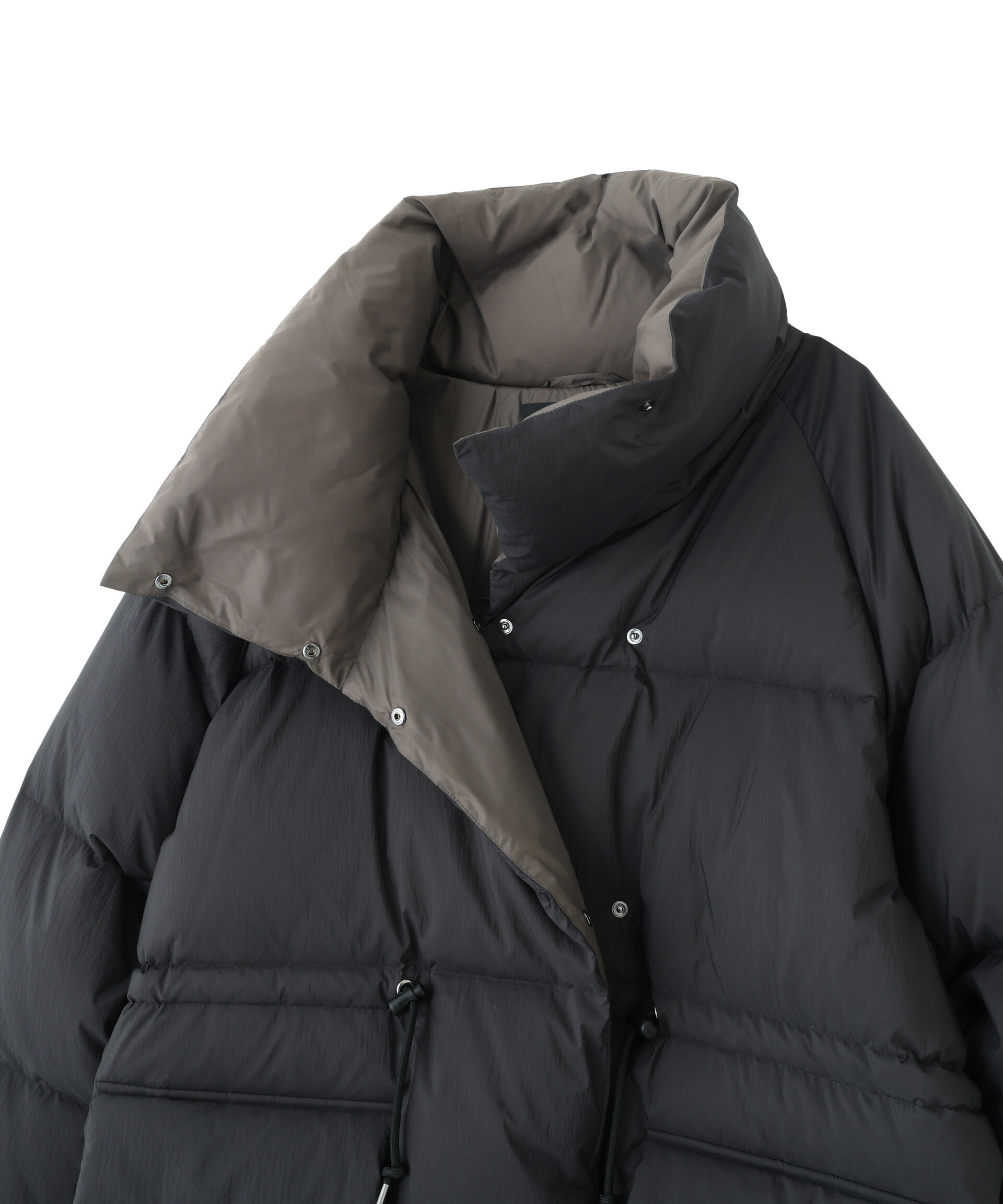 nano･universe「「西川ダウン(R)」バイカラーボリュームダウン」|ダウン|