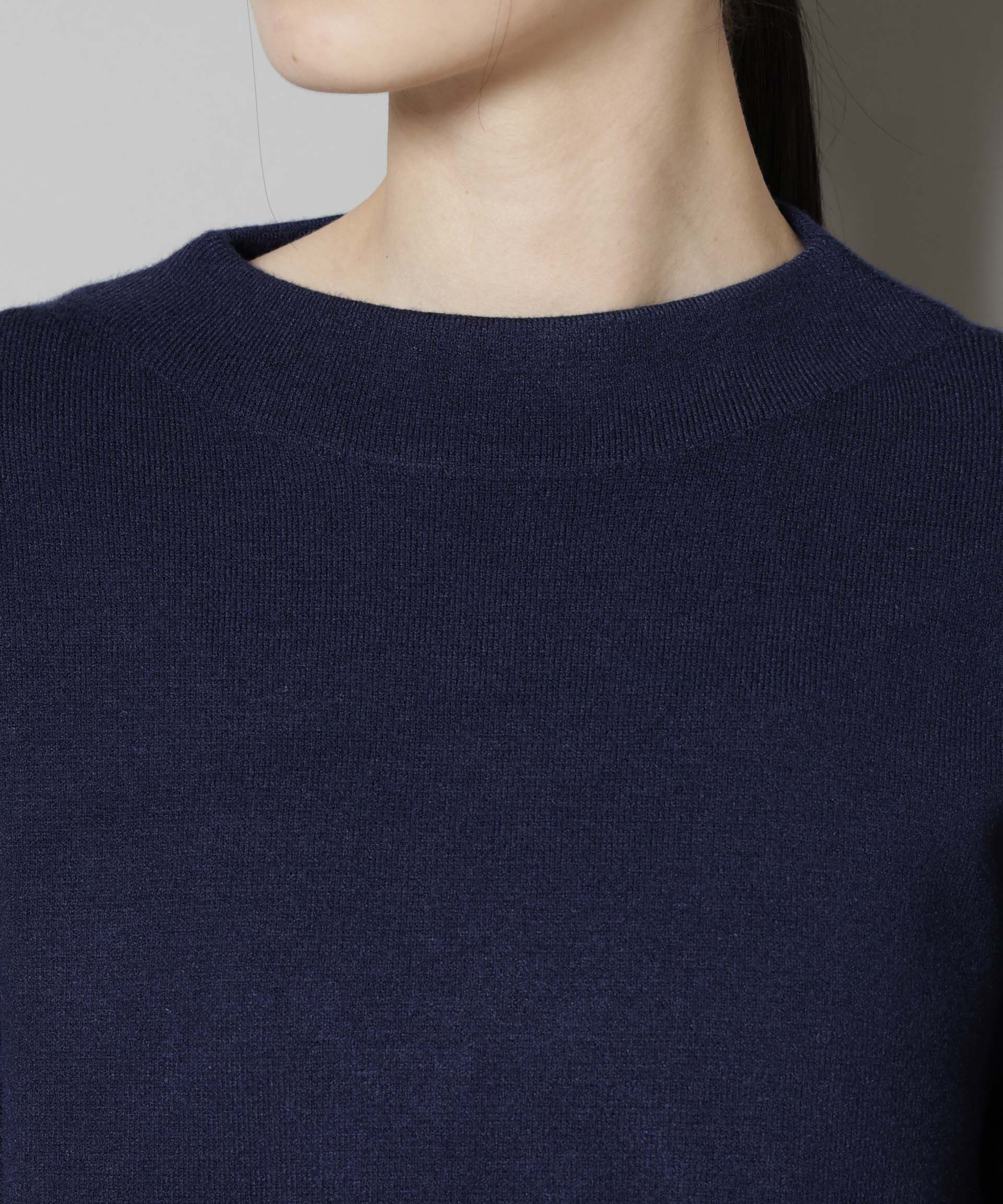 nano･universe「ミラノリブパールニットプルオーバー」|ニット・セーター|