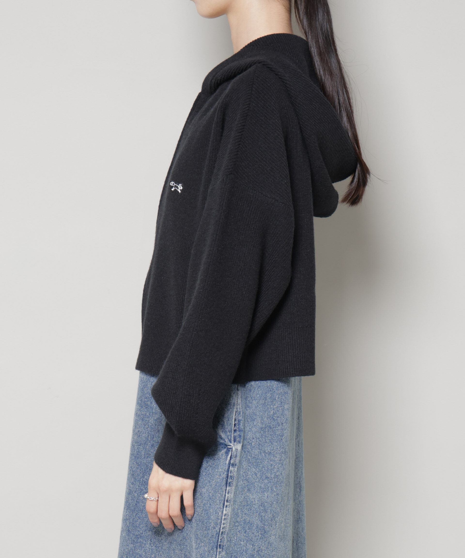 nano･universe「PENNEYS別注TheFOXニットフーディー」|ニット・セーター|