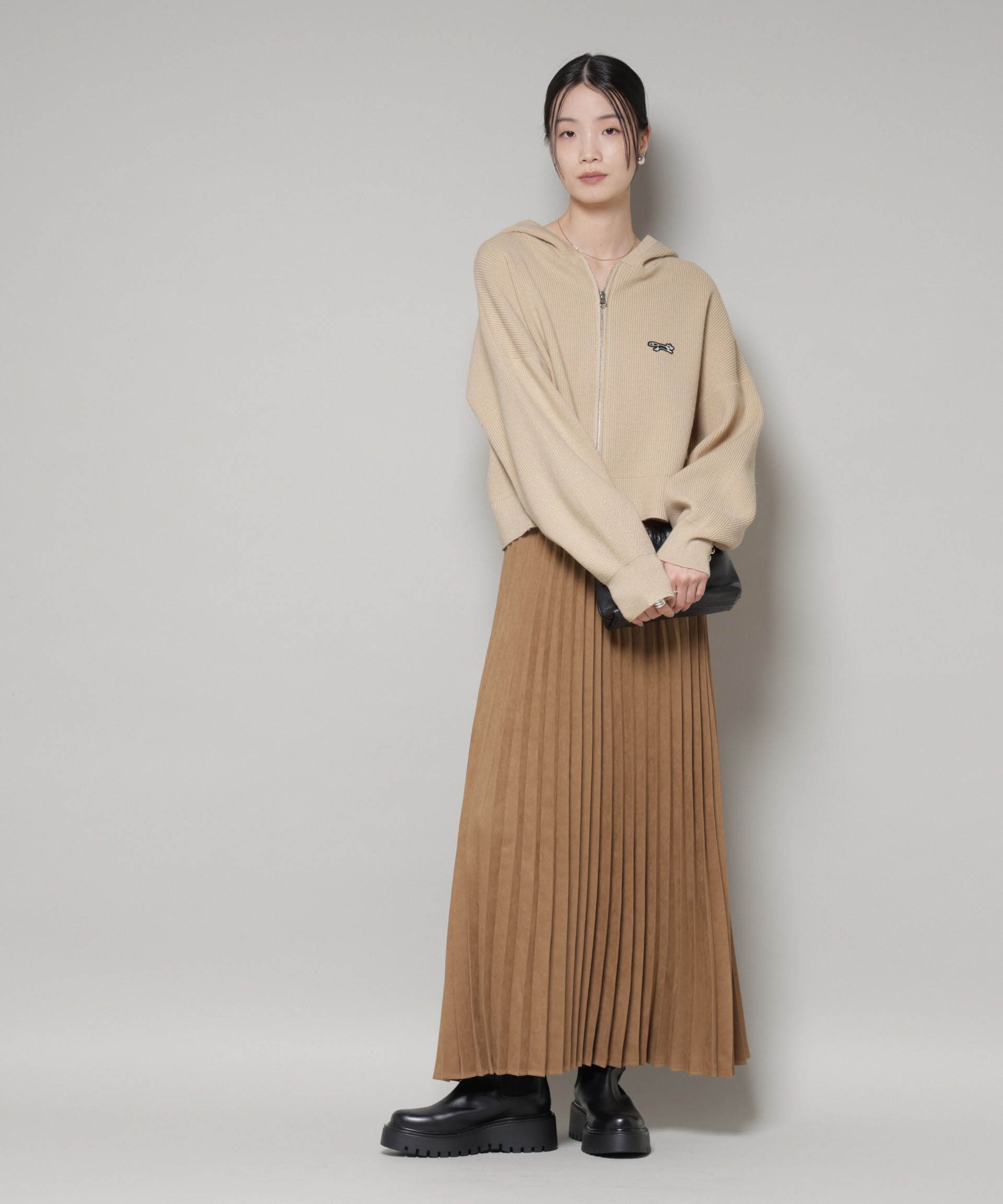 nano･universe「PENNEYS別注TheFOXニットフーディー」|ニット・セーター|