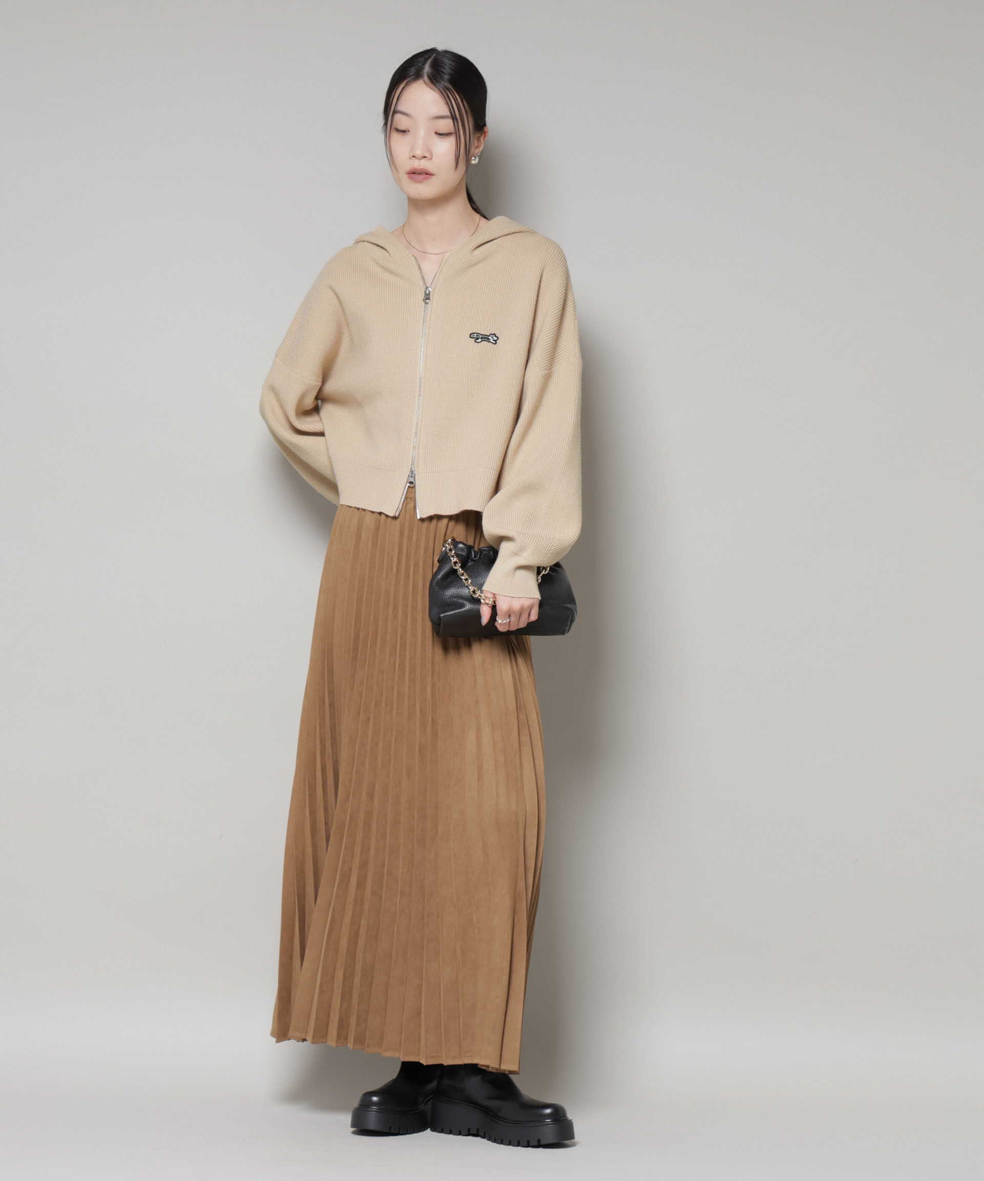 nano･universe「PENNEYS別注TheFOXニットフーディー」|ニット・セーター|