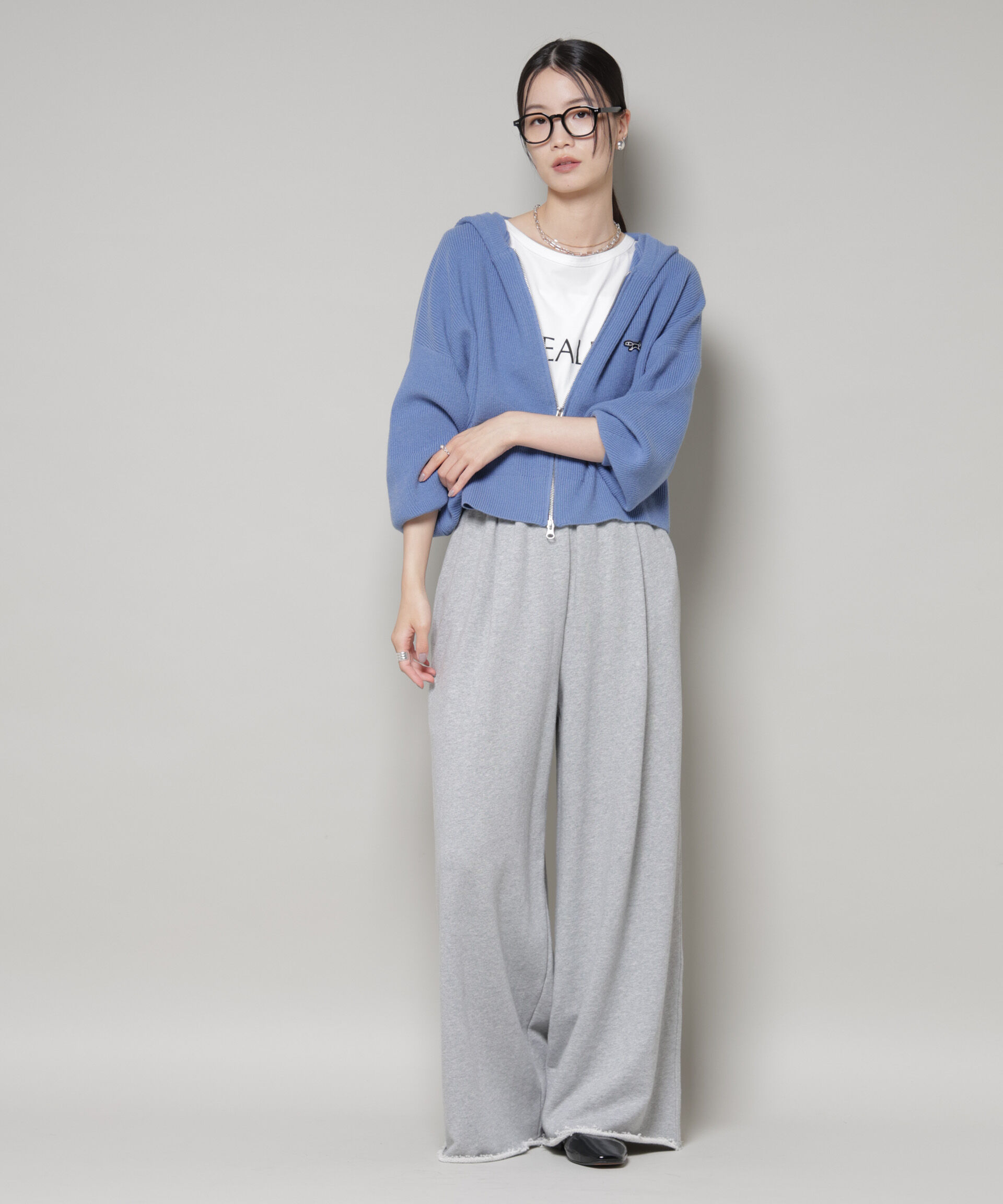 nano･universe「PENNEYS別注TheFOXニットフーディー」|ニット・セーター|