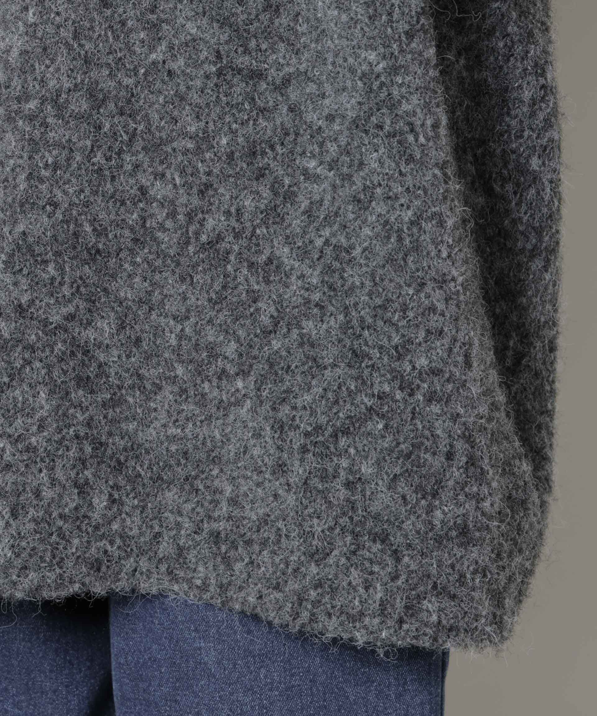 nano･universe「深Vネックオーバーニットプルオーバー」|ニット・セーター|