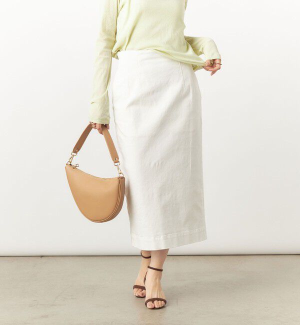 Rie Miller「【RM denim】スリットタイトデニムスカート」|タイト|