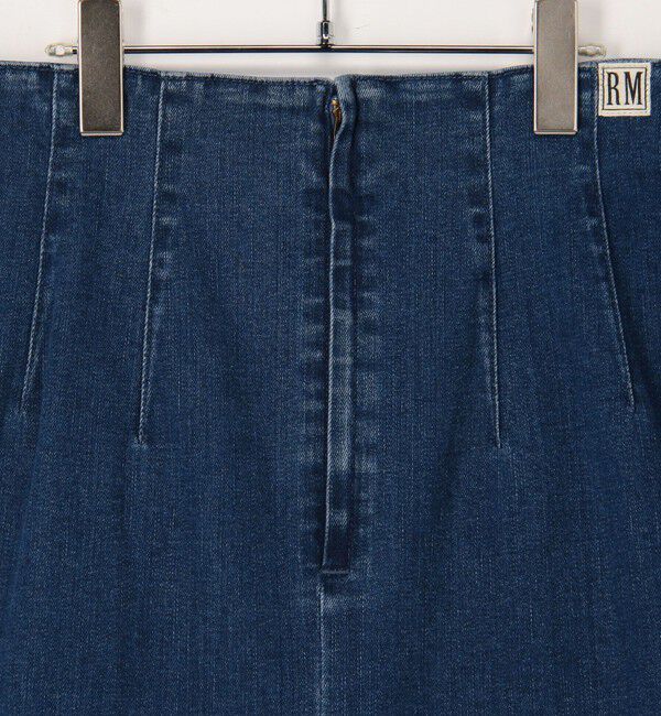Rie Miller「【RM denim】スリットタイトデニムスカート」|タイト|