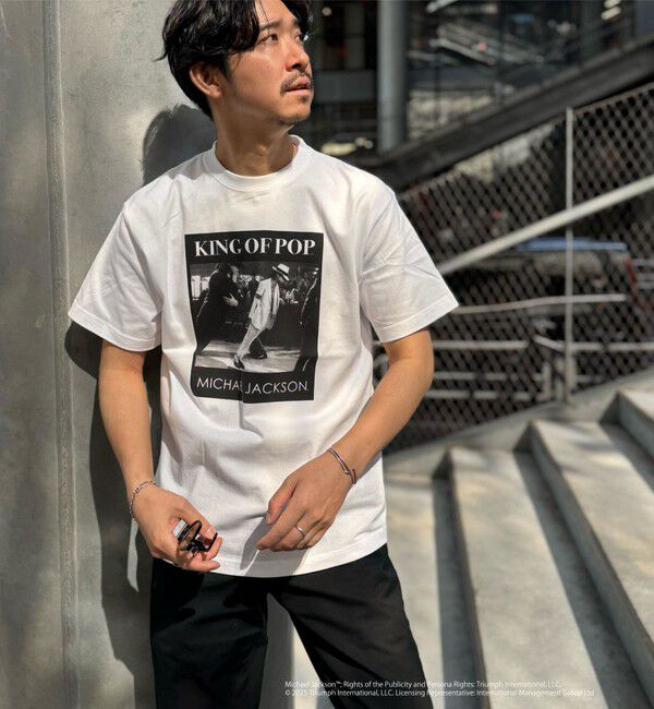 NOLLEY'S goodman「【GOOD ROCK SPEED】別注 MICHAEL JACKSON T 25SS」|Tシャツ・カットソー|