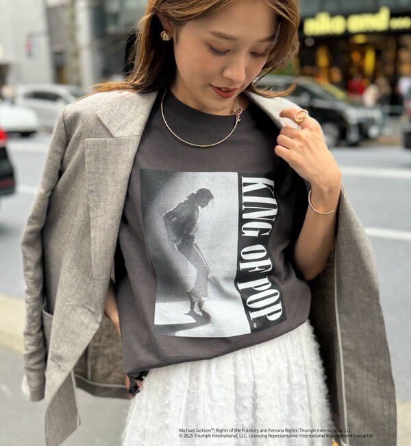 NOLLEY'S goodman「【GOOD ROCK SPEED】別注 MICHAEL JACKSON T 25SS」|Tシャツ・カットソー|ブラック系その他2