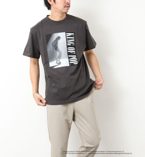 NOLLEY'S goodman「【GOOD ROCK SPEED】別注 MICHAEL JACKSON T 25SS」|Tシャツ・カットソー|