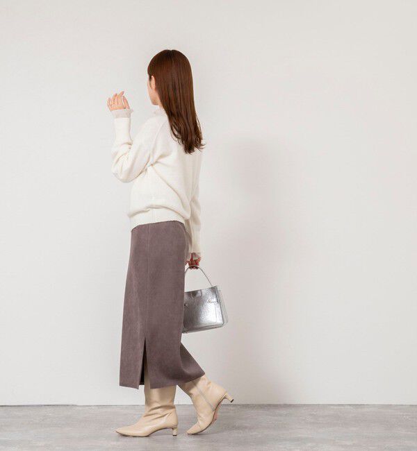 NOLLEY'S sophi「《手洗い可能》アルパカ混Vネックプルオーバー」|ニット・セーター|