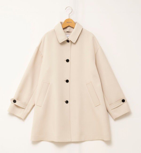 NOLLEY'S「ウォッシャブルトリプルクロス3WAYステンカラーコート」|ステンカラーコート|