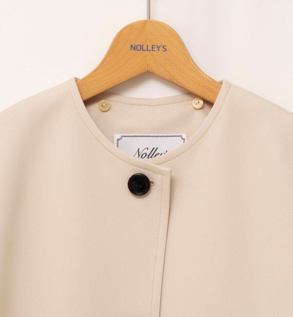 NOLLEY'S「ウォッシャブルトリプルクロス3WAYステンカラーコート」|ステンカラーコート|