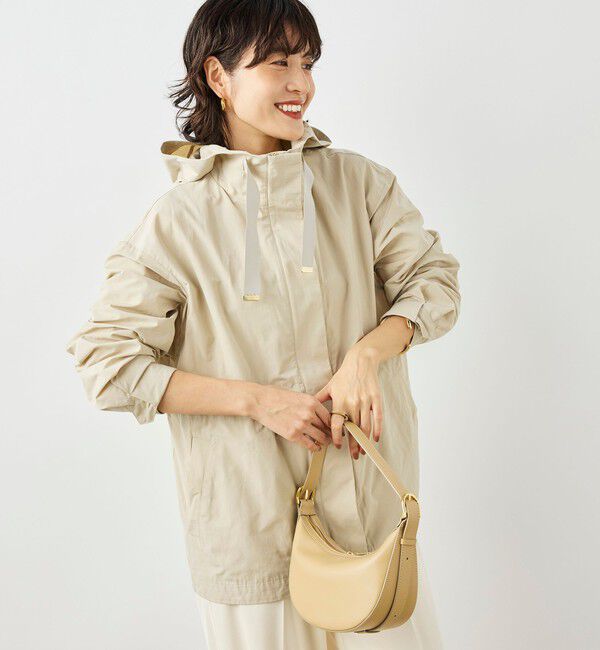 NOLLEY'S「【WEB限定カラー】ウォッシャブル2WAY撥水フーテッドブルゾン」|ブルゾン・スタジャン|