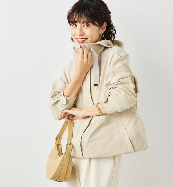 NOLLEY'S「【WEB限定カラー】ウォッシャブル2WAY撥水フーテッドブルゾン」|ブルゾン・スタジャン|