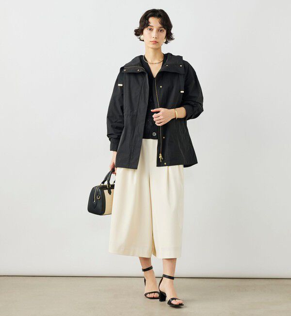 NOLLEY'S「【WEB限定カラー】ウォッシャブル2WAY撥水フーテッドブルゾン」|ブルゾン・スタジャン|