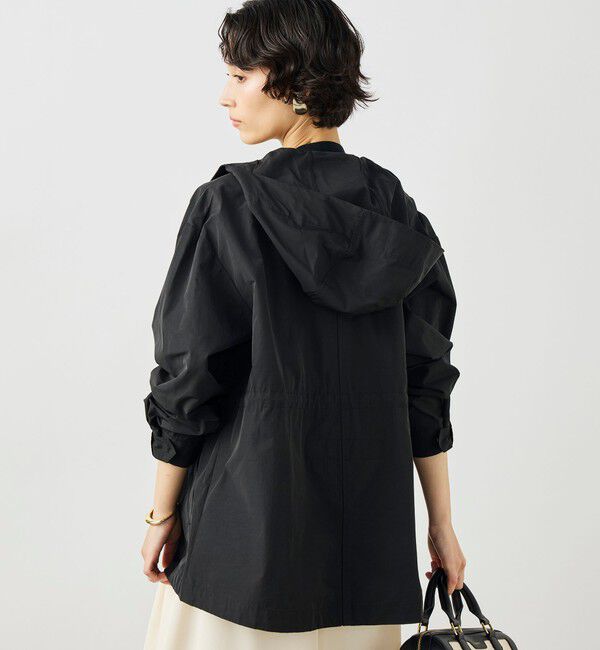 NOLLEY'S「【WEB限定カラー】ウォッシャブル2WAY撥水フーテッドブルゾン」|ブルゾン・スタジャン|