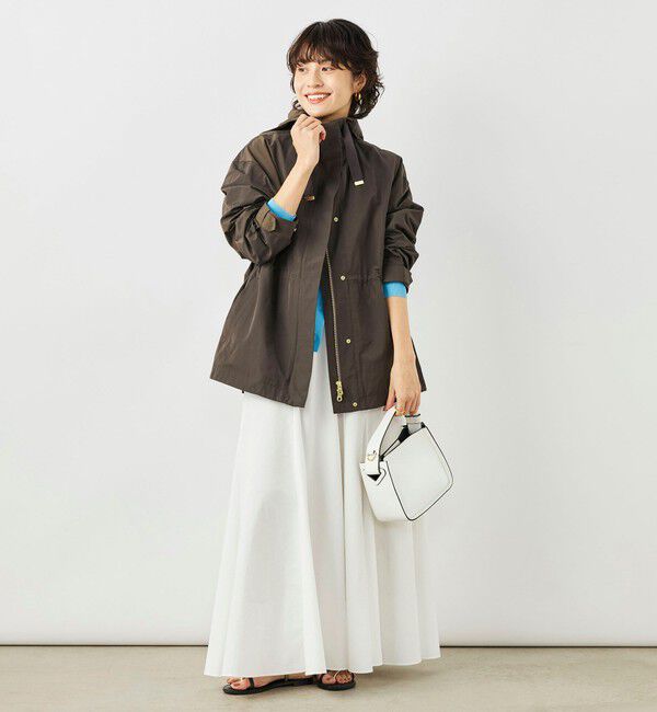 NOLLEY'S「【WEB限定カラー】ウォッシャブル2WAY撥水フーテッドブルゾン」|ブルゾン・スタジャン|