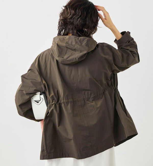 NOLLEY'S「【WEB限定カラー】ウォッシャブル2WAY撥水フーテッドブルゾン」|ブルゾン・スタジャン|