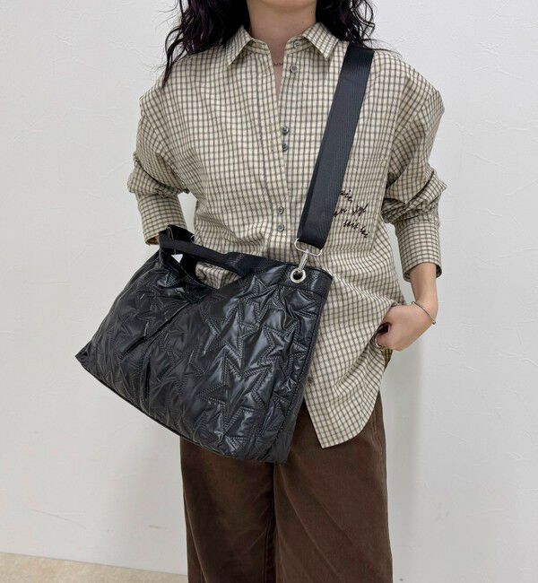 fredy emue「星キルティング2ＷAYトートバッグ」|ショルダー・メッセンジャー|