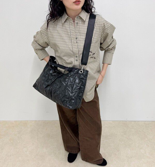 fredy emue「星キルティング2ＷAYトートバッグ」|ショルダー・メッセンジャー|