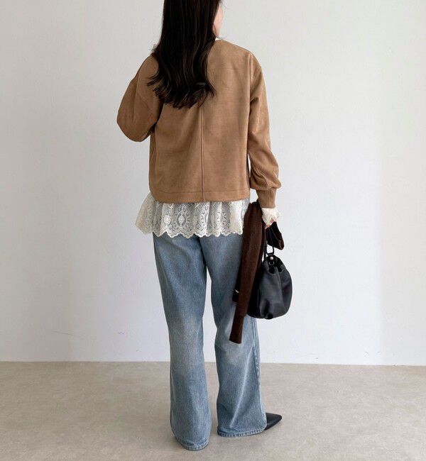 fredy emue「フェイクスエードダンボールプルオーバー」|Tシャツ・カットソー|