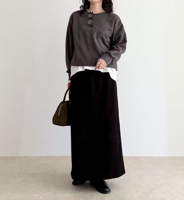 fredy emue「フェイクスエードダンボールプルオーバー」|Tシャツ・カットソー|