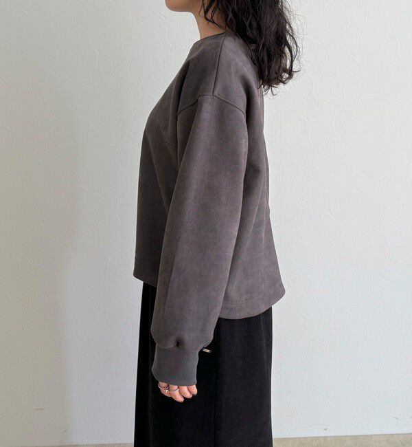 fredy emue「フェイクスエードダンボールプルオーバー」|Tシャツ・カットソー|