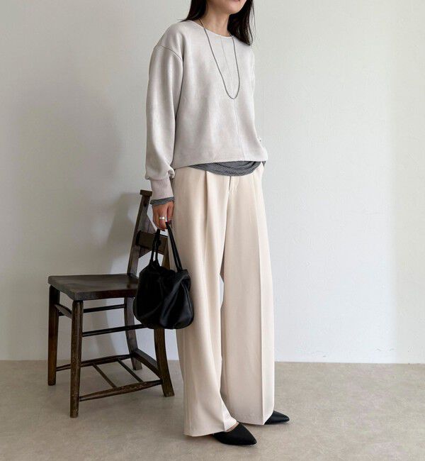 fredy emue「フェイクスエードダンボールプルオーバー」|Tシャツ・カットソー|