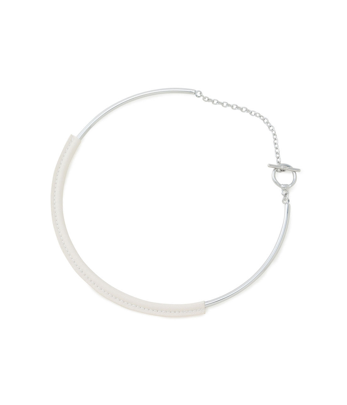 VIS「フェイクレザーチョーカー」|ネックレス|