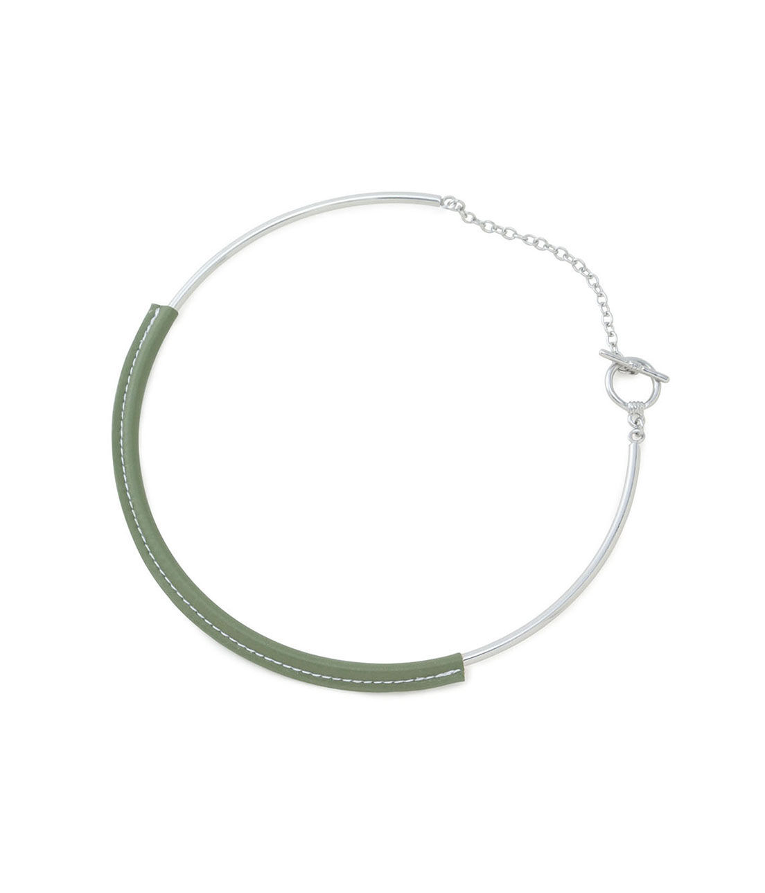 VIS「フェイクレザーチョーカー」|ネックレス|