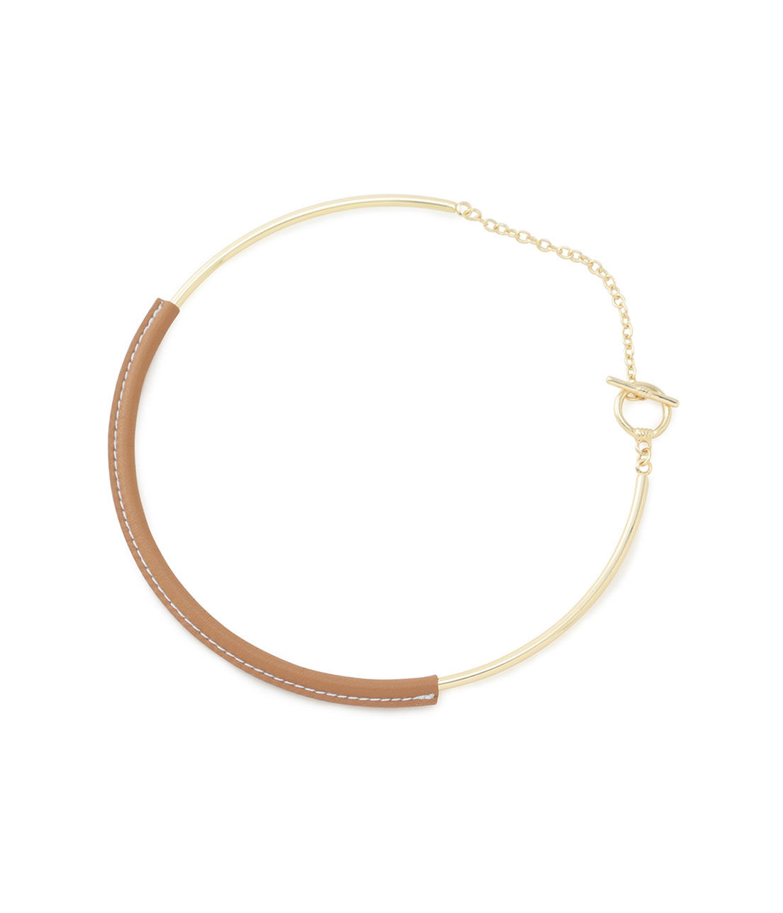 VIS「フェイクレザーチョーカー」|ネックレス|