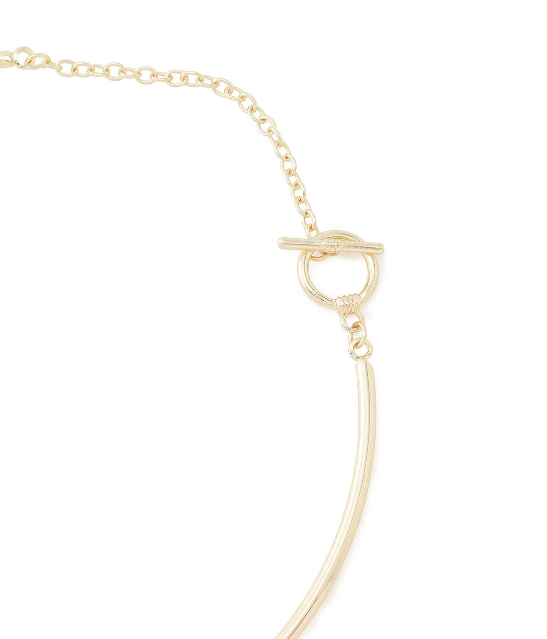 VIS「フェイクレザーチョーカー」|ネックレス|