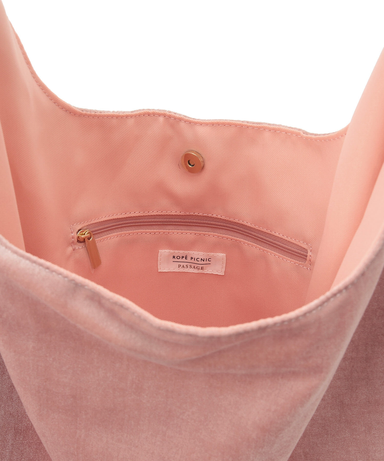 ROPE PICNIC PASSAGE「2WAY/ベロアフリルワンショルダーバッグ」|ショルダー・メッセンジャー|