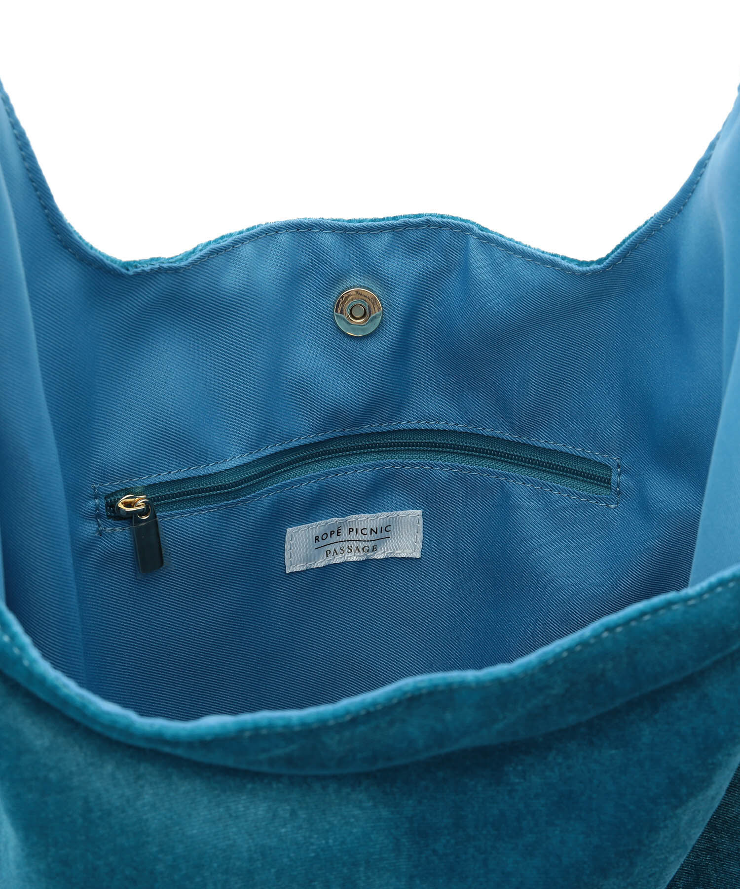 ROPE PICNIC PASSAGE「2WAY/ベロアフリルワンショルダーバッグ」|ショルダー・メッセンジャー|