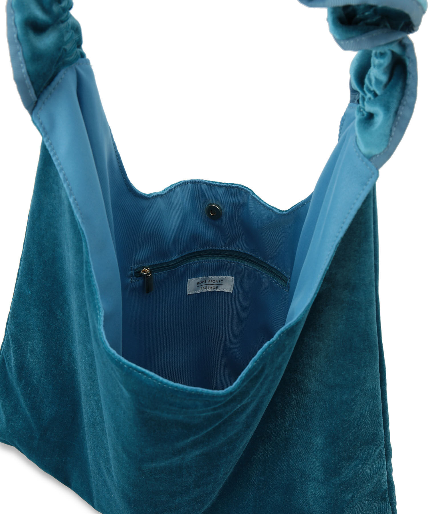 ROPE PICNIC PASSAGE「2WAY/ベロアフリルワンショルダーバッグ」|ショルダー・メッセンジャー|