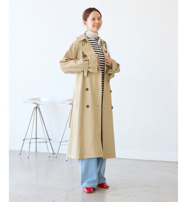 Rope&rsquo;Picnic「撥水加工・花粉ガード/トレンチコート」|トレンチコート|