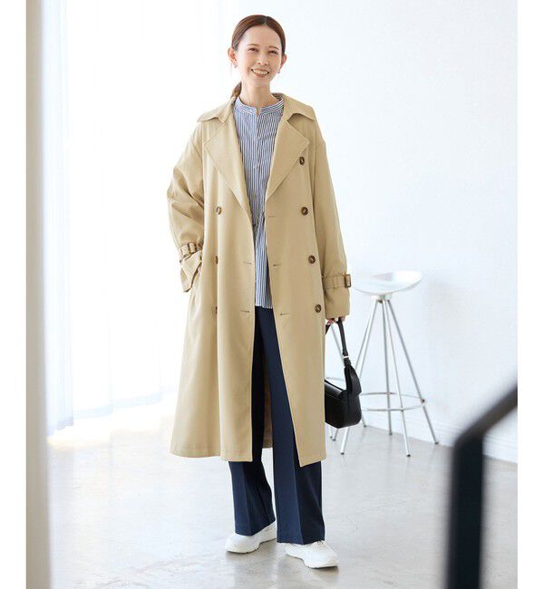 Rope&rsquo;Picnic「撥水加工・花粉ガード/トレンチコート」|トレンチコート|