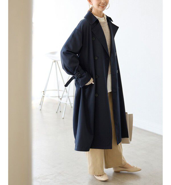 Rope&rsquo;Picnic「撥水加工・花粉ガード/トレンチコート」|トレンチコート|