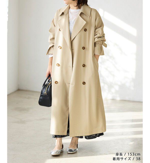 Rope&rsquo;Picnic「撥水加工・花粉ガード/トレンチコート」|トレンチコート|