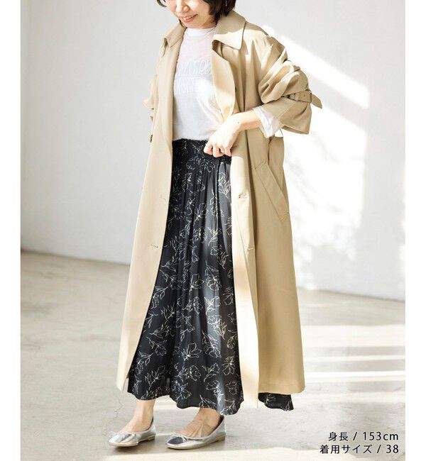 Rope&rsquo;Picnic「撥水加工・花粉ガード/トレンチコート」|トレンチコート|