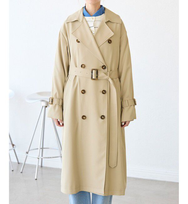 Rope&rsquo;Picnic「撥水加工・花粉ガード/トレンチコート」|トレンチコート|