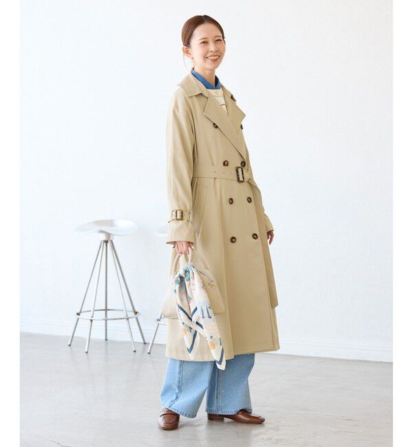 Rope&rsquo;Picnic「撥水加工・花粉ガード/トレンチコート」|トレンチコート|