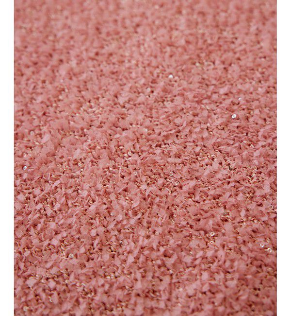 Rope&rsquo;Picnic「スパンコール混リボンヤーンニットプルオーバー」|ニット・セーター|