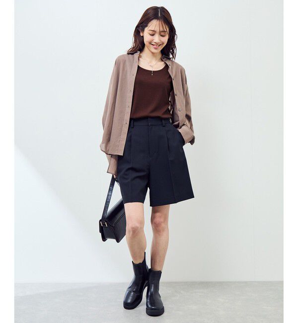 Rope&rsquo;Picnic「ベーシックリブタンクトップ」|タンクトップ|