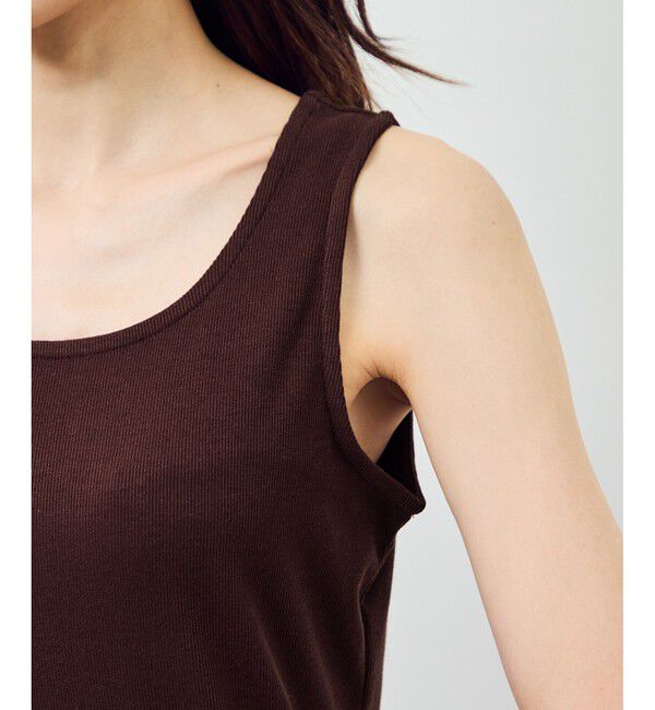 Rope&rsquo;Picnic「ベーシックリブタンクトップ」|タンクトップ|