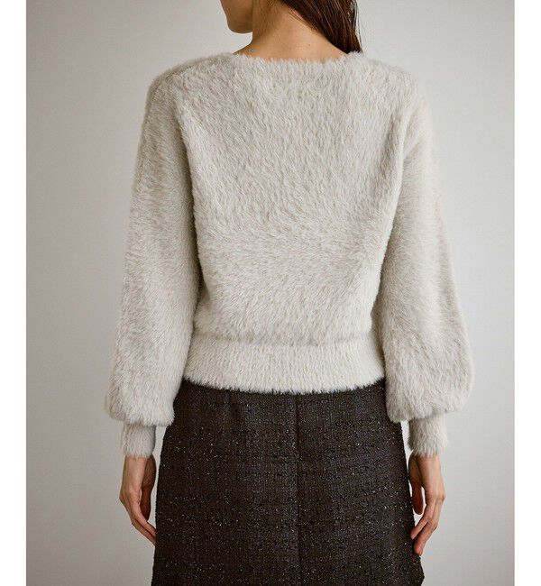 Rope&rsquo;Picnic「ショートフェザーニットプルオーバー」|ニット・セーター|