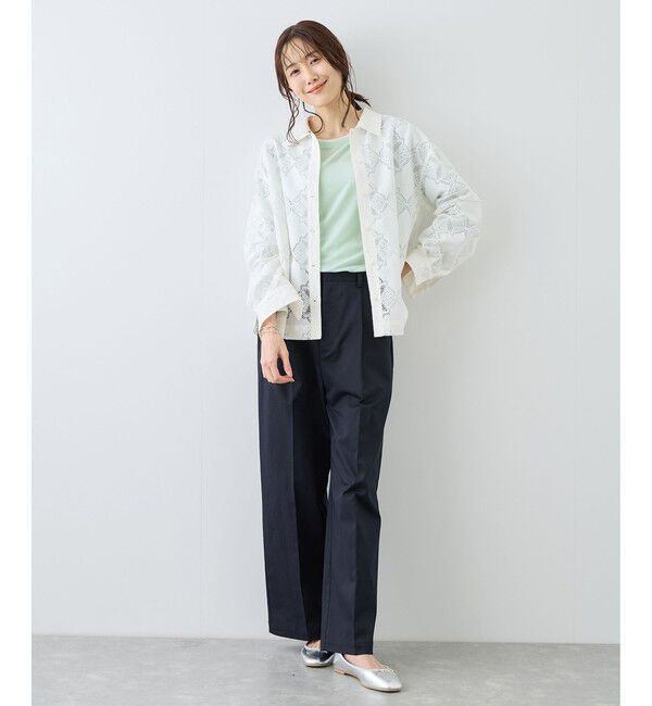 Rope&rsquo;Picnic「レイヤード風シアーロングスリーブTシャツ」|Tシャツ・カットソー|