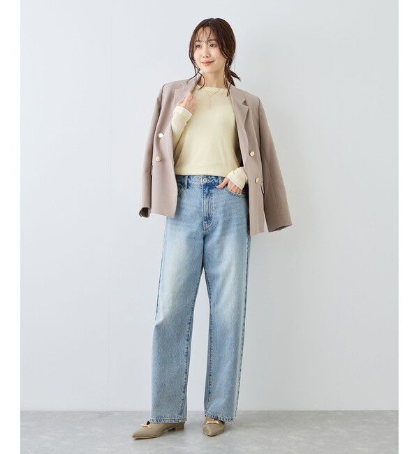 Rope&rsquo;Picnic「レイヤード風シアーロングスリーブTシャツ」|Tシャツ・カットソー|