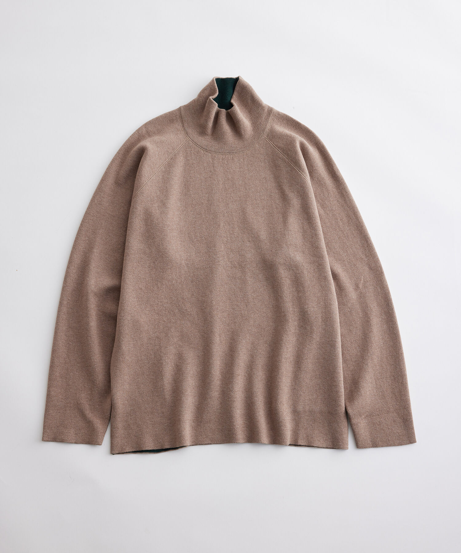 ADAM ET ROPE'「カシミヤブレンド リバーシブル オフタートル ニット」|ニット・セーター|ベージュ系(29)